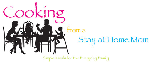 cooking from a stay at home more, cooking from a sahm, logo design, blog header, tara darcy designs, westfield, il