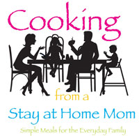 cooking from a stay at home mom, cooking from a sahm, logo design, food blog, tara darcy designs, westfield, il